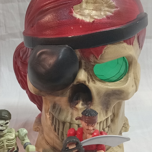 Mega blok Vintage Mega Bloks Pyrates Coffer Trap Incomplete - Picture 2 of 10